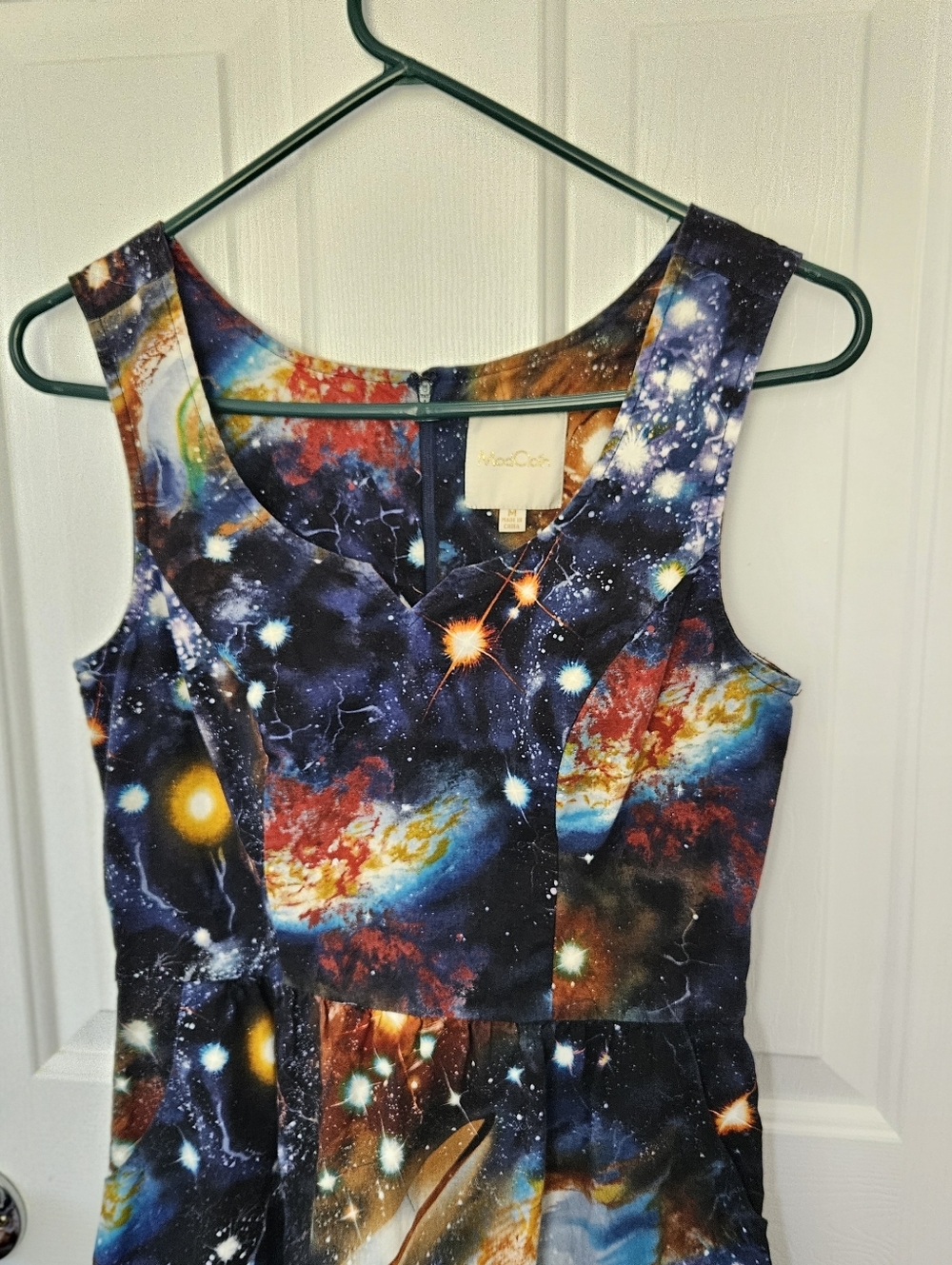 Modcloth Cotton Galaxy Dress